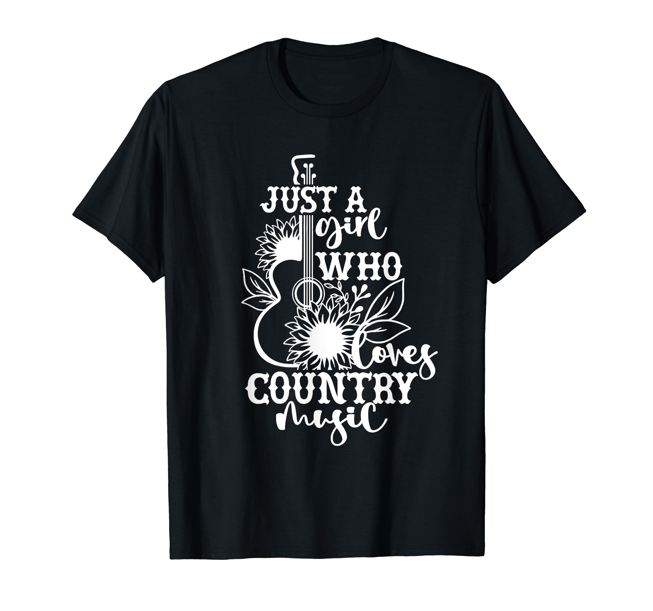 Just Who Love Country Music Country T-Shirt - Custom Art Print Unisex - T-Shirt, Sweatshirt, Hoodie