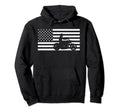 Patriotic Motorcycle American Us Flag Hoodie - Trendy Graphic for Adults - T-Shirt, Sweatshirt, Hoodie