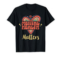 Green Ribbon Mental Health Matters T-Shirt - Custom Art Print Unisex - T-Shirt, Sweatshirt, Hoodie