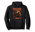 1965 Birthday Motorcycle Hoodie - Unique Graphic Unisex - T-Shirt, Sweatshirt, Hoodie