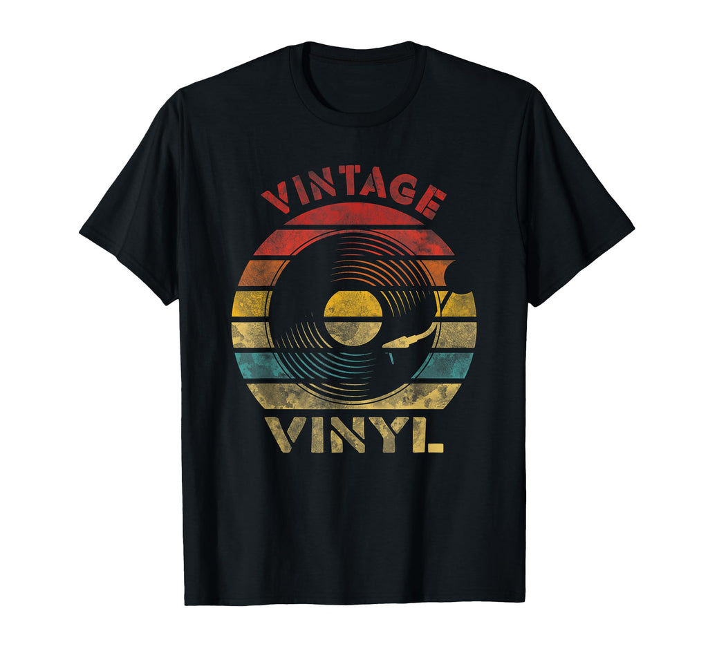 Music Record Sunset Vinyl Collection Hoodie - Minimalist Print for Adults - T-Shirt, Sweatshirt, Hoodie