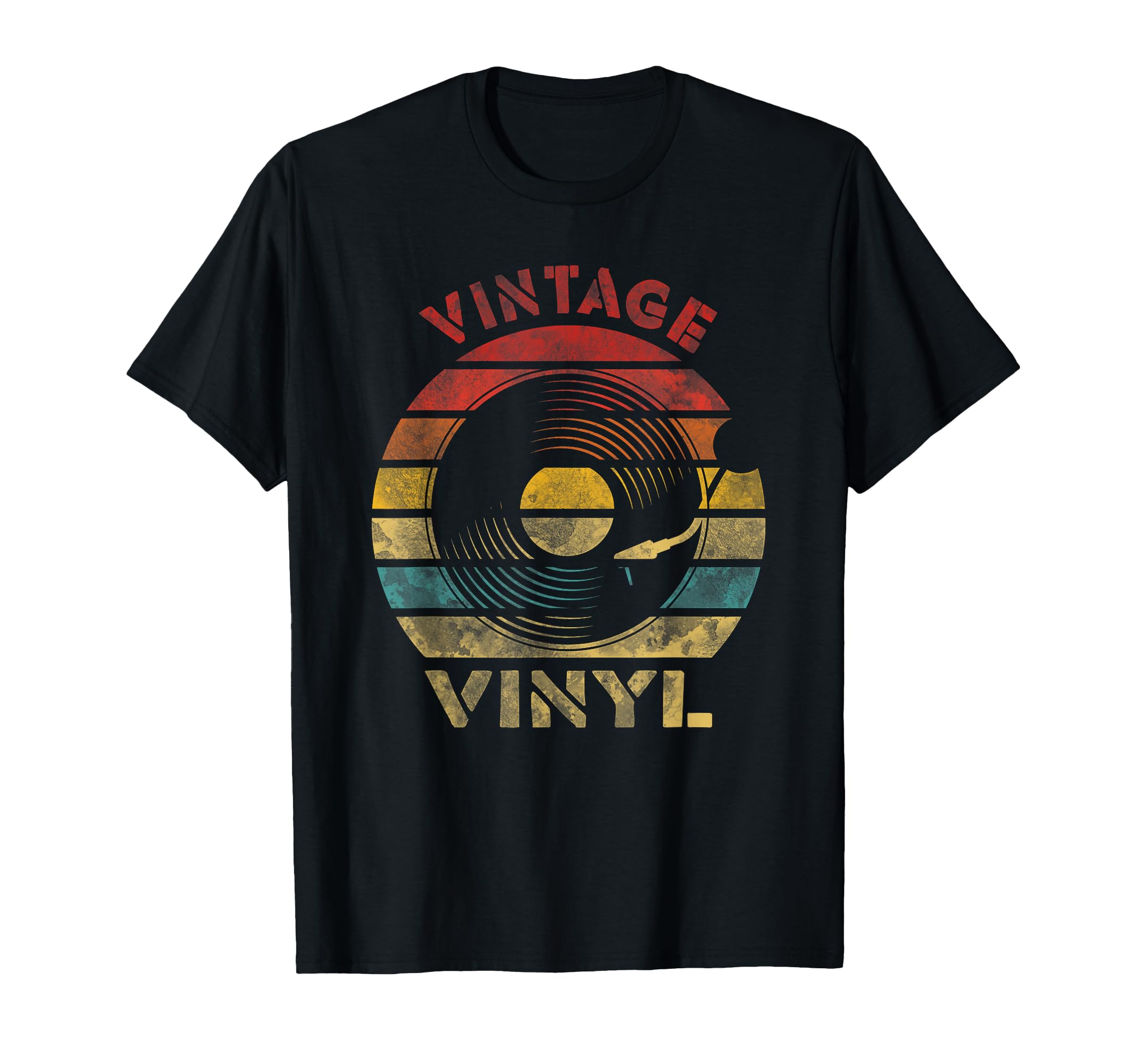 Music Record Sunset Vinyl Collection Hoodie - Minimalist Print for Adults - T-Shirt, Sweatshirt, Hoodie