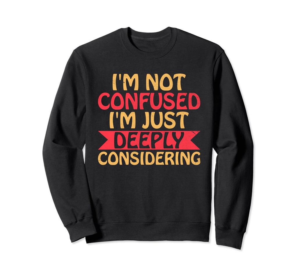 Overthinking Overthinker Funny Sweatshirt - Aesthetic Graphic for Adults - T-Shirt, Sweatshirt, Hoodie