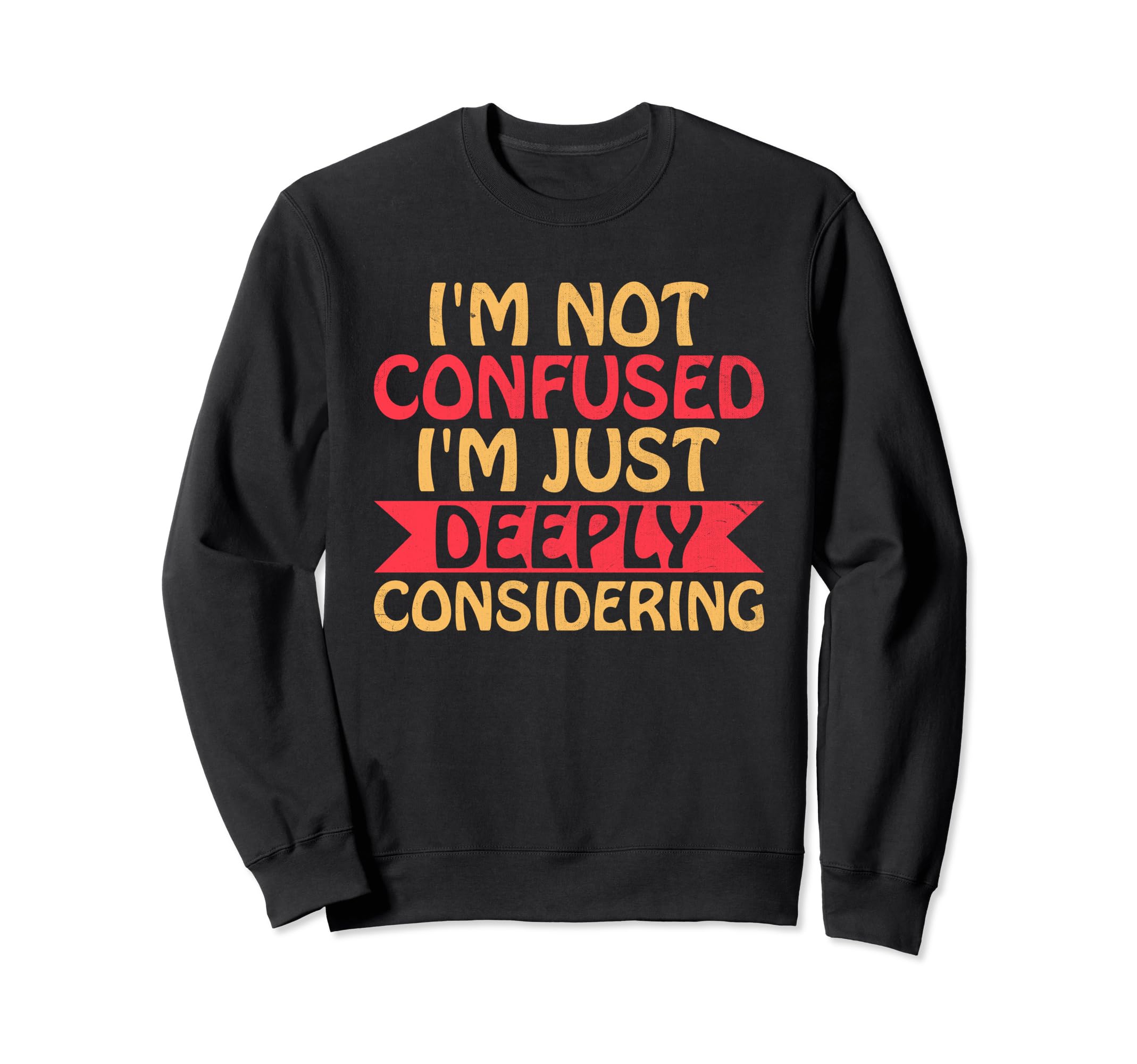 Overthinking Overthinker Funny Sweatshirt - Aesthetic Graphic for Adults - T-Shirt, Sweatshirt, Hoodie