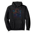 Cowboy Bull Head Western Rodeo Galaxy Hoodie - Unique Graphic Unisex - T-Shirt, Sweatshirt, Hoodie