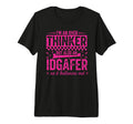 Overthinker Idgaf Balance Funny T-Shirt - Minimalist Print Men Women - T-Shirt, Sweatshirt, Hoodie