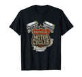 1951 Panhead Motorcycle Distressed T-Shirt - Casual Everyday Wear Unisex - T-Shirt, Sweatshirt, Hoodie