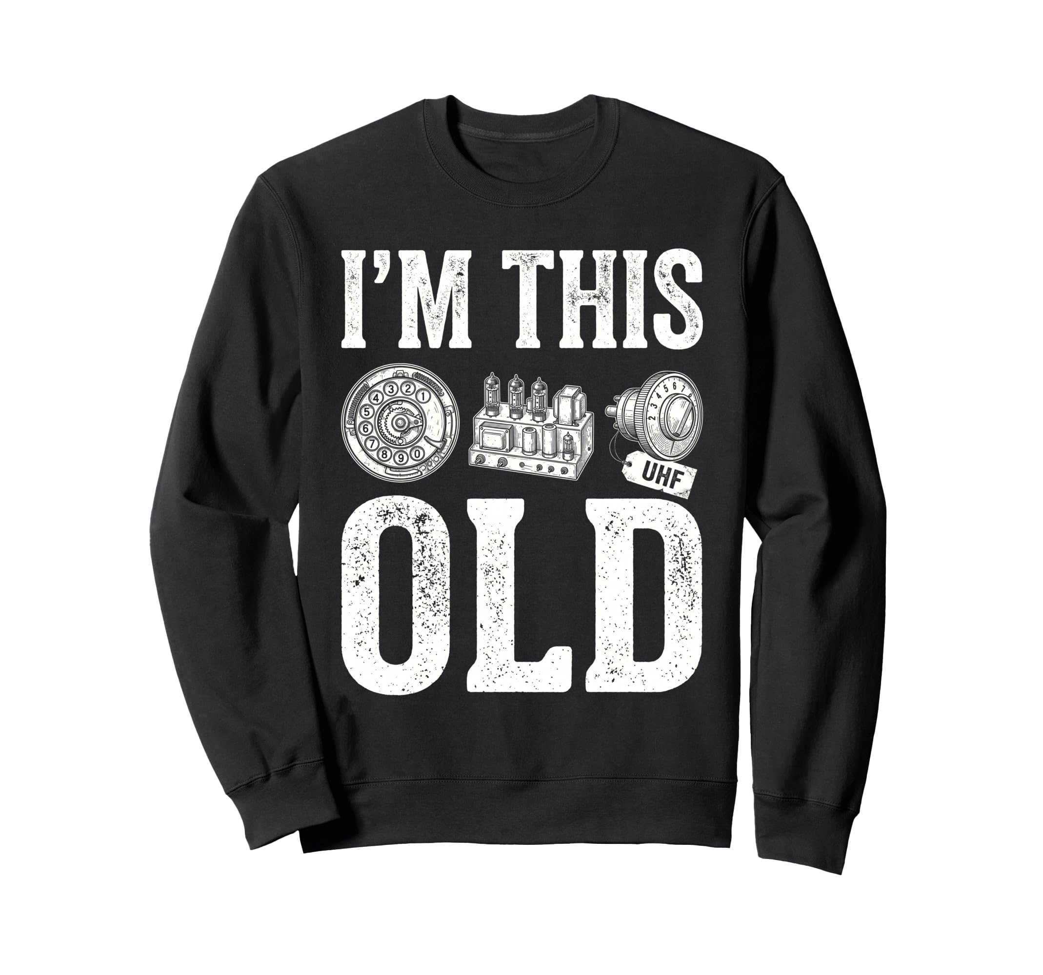 Im This Old Car Distributor Drum Sweatshirt - Aesthetic Graphic for Adults - T-Shirt, Sweatshirt, Hoodie