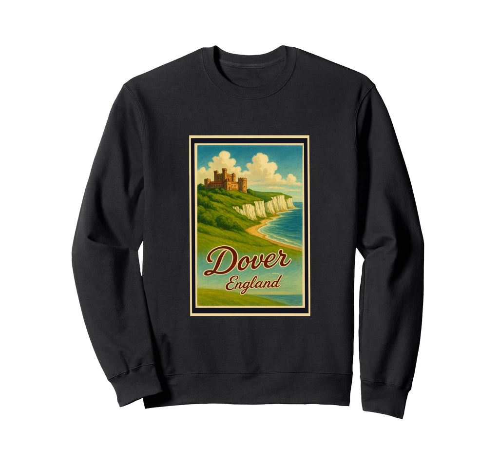 50S Dover Cliffs City England Uk Sweatshirt - Streetwear Style for Adults - T-Shirt, Sweatshirt, Hoodie
