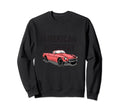 Car Fanatic Red Car American Sweatshirt - Novelty Apparel for Adults - T-Shirt, Sweatshirt, Hoodie