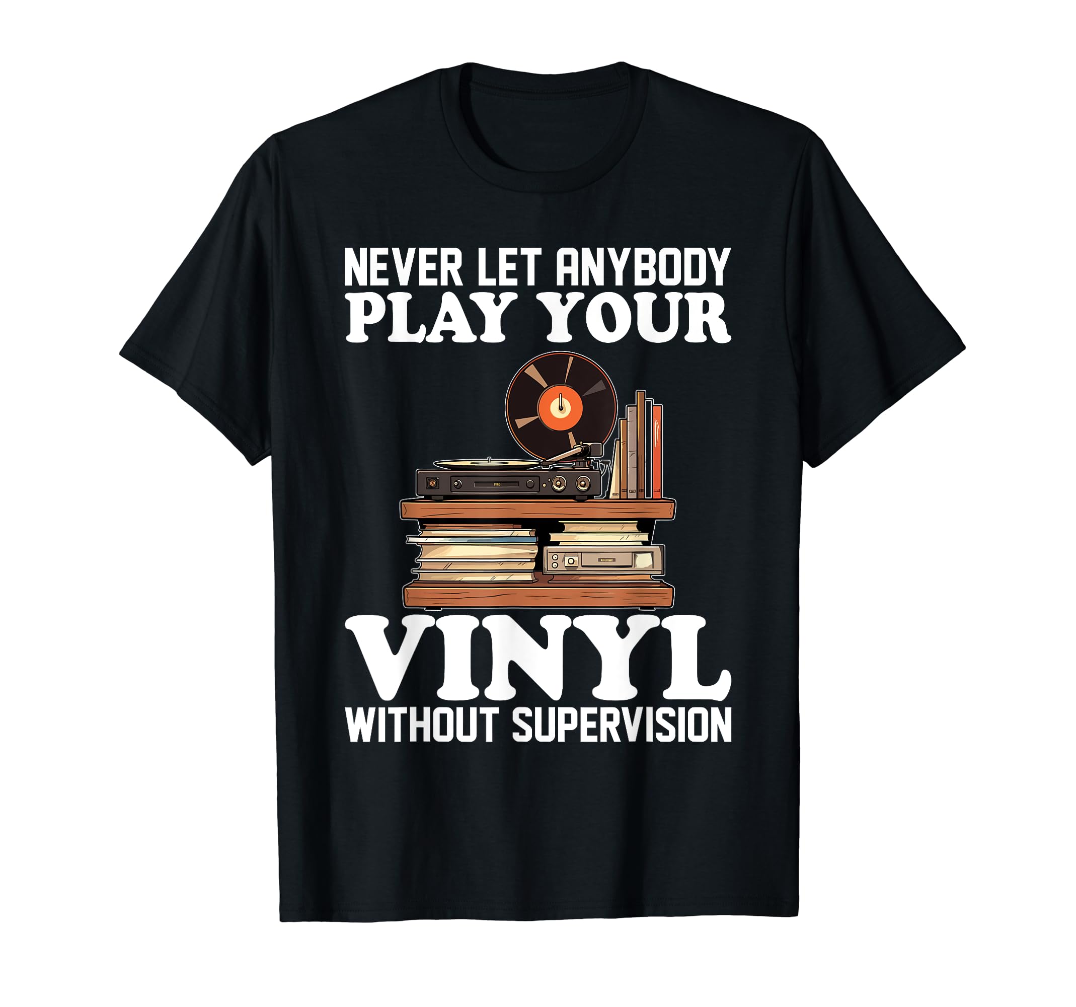 Vinyl Records Lp Music Lover T-Shirt - Casual Everyday Wear for Adults - T-Shirt, Sweatshirt, Hoodie