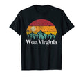 West Virginia 70S 80S Mountain Ski T-Shirt - Novelty Apparel Men Women - T-Shirt, Sweatshirt, Hoodie