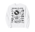 Vinyl Record Player Patent Dj Sweatshirt - Custom Art Print Unisex - T-Shirt, Sweatshirt, Hoodie