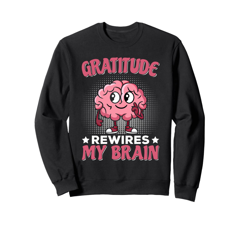 Brain Meme Mental Health Advocate Sweatshirt - Graphic Print for Adults - T-Shirt, Sweatshirt, Hoodie