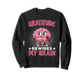 Brain Meme Mental Health Advocate Sweatshirt - Graphic Print for Adults - T-Shirt, Sweatshirt, Hoodie