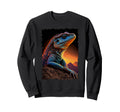 Iguana Reptile Lizard 70S Sweatshirt - Novelty Apparel for Adults - T-Shirt, Sweatshirt, Hoodie