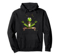 Meditation Grasshopper Yoga Pose Hoodie - Fun Novelty Design Men Women - T-Shirt, Sweatshirt, Hoodie