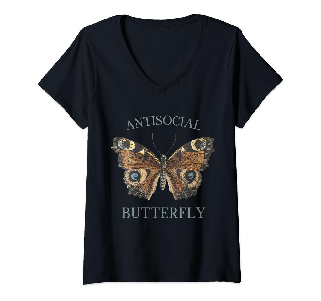 Fairy Grunge Fairycore Antisocial T-Shirt - Unique Graphic for Adults - T-Shirt, Sweatshirt, Hoodie