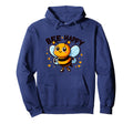 Funny Bee Happy Kawaii Buzz Hoodie - Novelty Apparel for Adults - T-Shirt, Sweatshirt, Hoodie