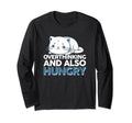 Overthinking And Also Hungry T-Shirt - Graphic Print Unisex - T-Shirt, Sweatshirt, Hoodie