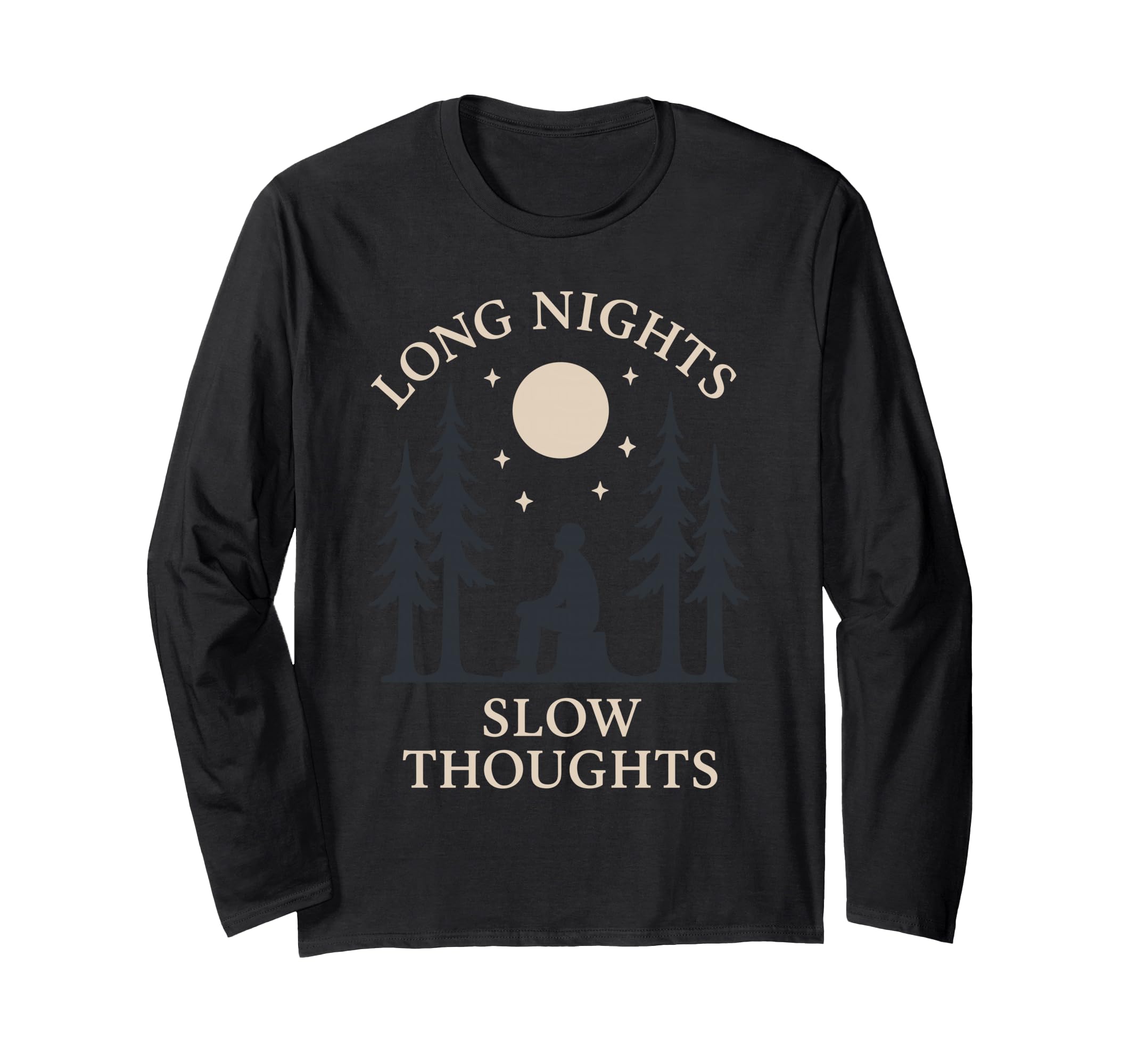 Forest Walk Overthinker Mental Reset T-Shirt - Casual Everyday Wear Unisex - T-Shirt, Sweatshirt, Hoodie