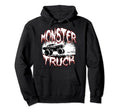 Monster Truck Show Jam Motorsport Stunts Hoodie - Aesthetic Graphic Unisex - T-Shirt, Sweatshirt, Hoodie