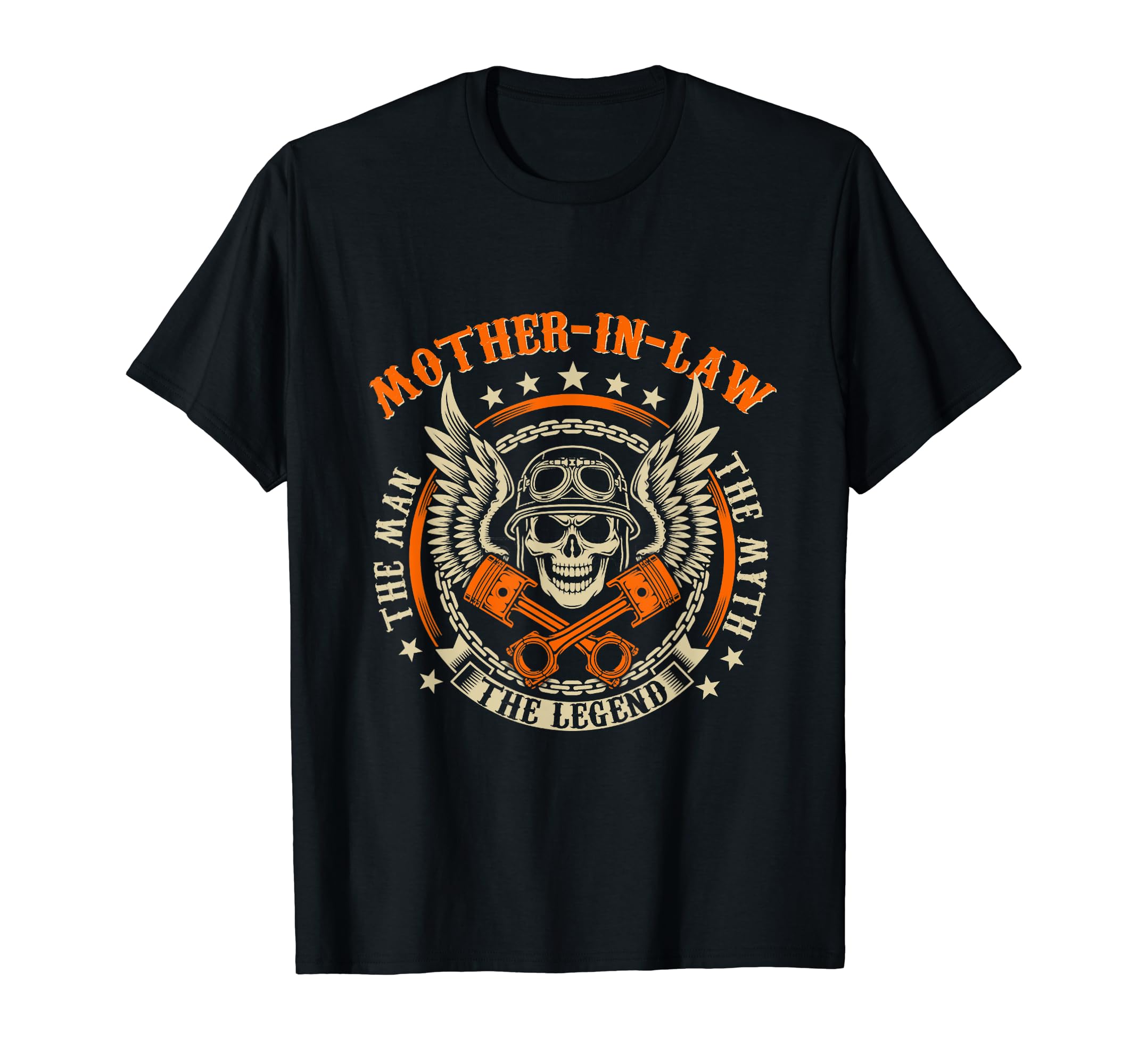 Biker Mother Law Motorcycles Biker T-Shirt - Minimalist Print for Adults - T-Shirt, Sweatshirt, Hoodie