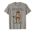 Hold Partner Im Shutting Down Cowboy T-Shirt - Aesthetic Graphic Unisex - T-Shirt, Sweatshirt, Hoodie
