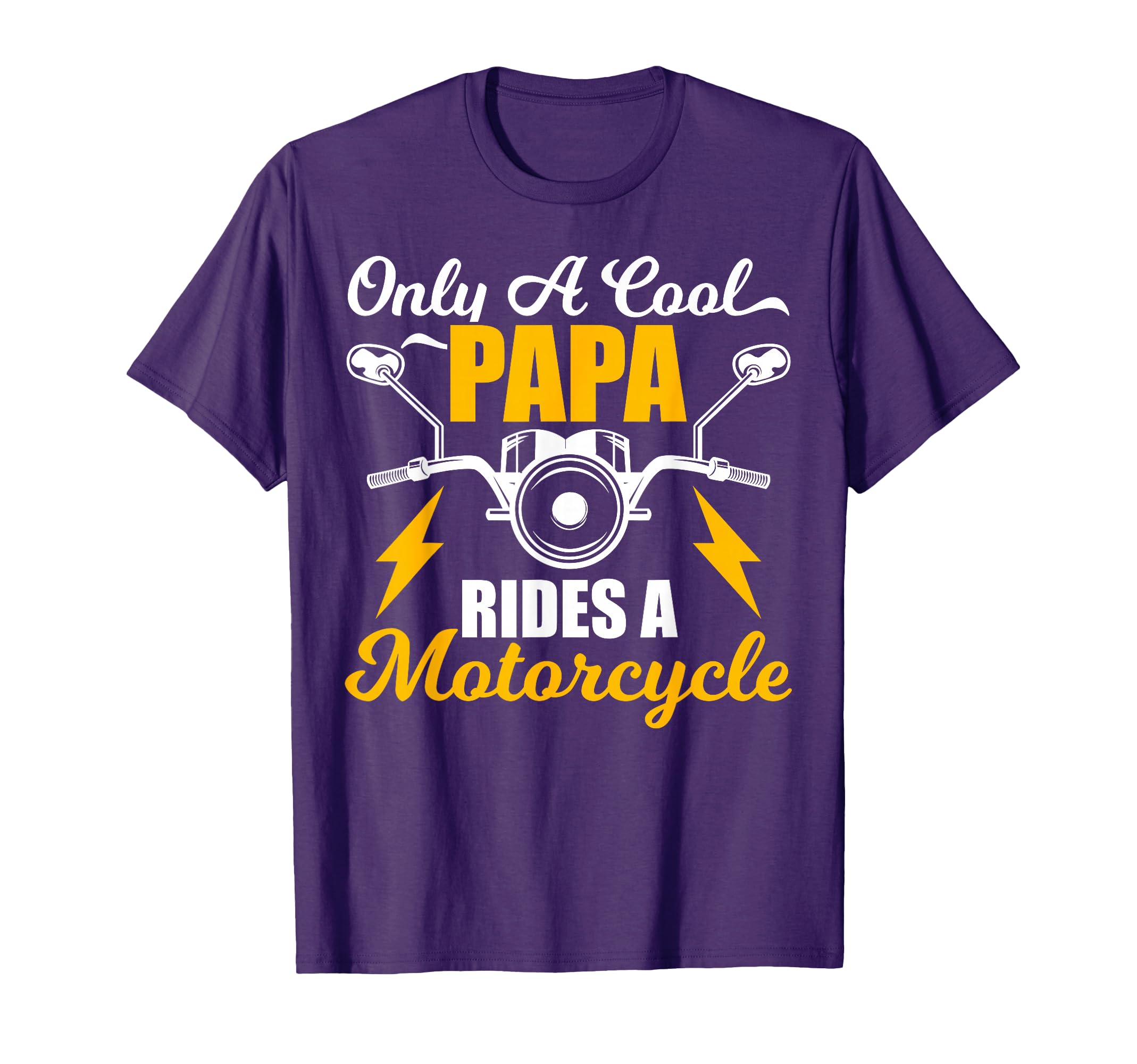 Only Papas Ride Motorcycles Motorcycle T-Shirt - Graphic Print for Adults - T-Shirt, Sweatshirt, Hoodie