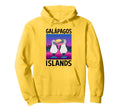 Vaporwave Seabirds Blue Footed Booby Hoodie - Minimalist Print for Adults - T-Shirt, Sweatshirt, Hoodie