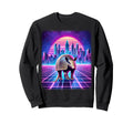 Synthwave Aesthetic Armadillo Sweatshirt - Minimalist Print for Adults - T-Shirt, Sweatshirt, Hoodie