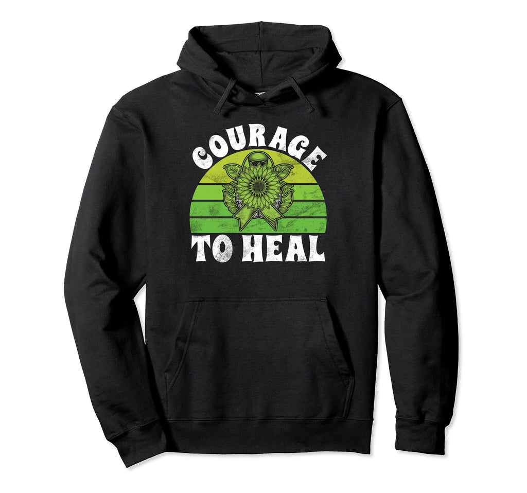 Courage To Heal Mental Health Hoodie - Fun Novelty Design Unisex - T-Shirt, Sweatshirt, Hoodie