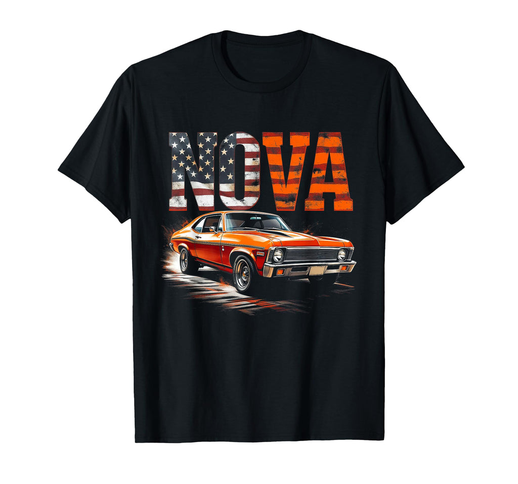 1969 69 Nova Ss Old School Muscle T-Shirt - Aesthetic Graphic Men Women - T-Shirt, Sweatshirt, Hoodie