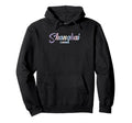 Shanghai China Colorful Typography Hoodie - Casual Everyday Wear for Adults - T-Shirt, Sweatshirt, Hoodie