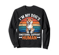 Im My Dogs Emotional Support Human Sweatshirt - Custom Art Print Unisex - T-Shirt, Sweatshirt, Hoodie
