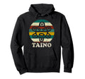 Sun Distressed Taino Sun Symbol Taino Hoodie - Graphic Print Unisex - T-Shirt, Sweatshirt, Hoodie
