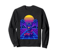 80S Synthwave Sweatshirt - Unique Graphic for Adults - T-Shirt, Sweatshirt, Hoodie