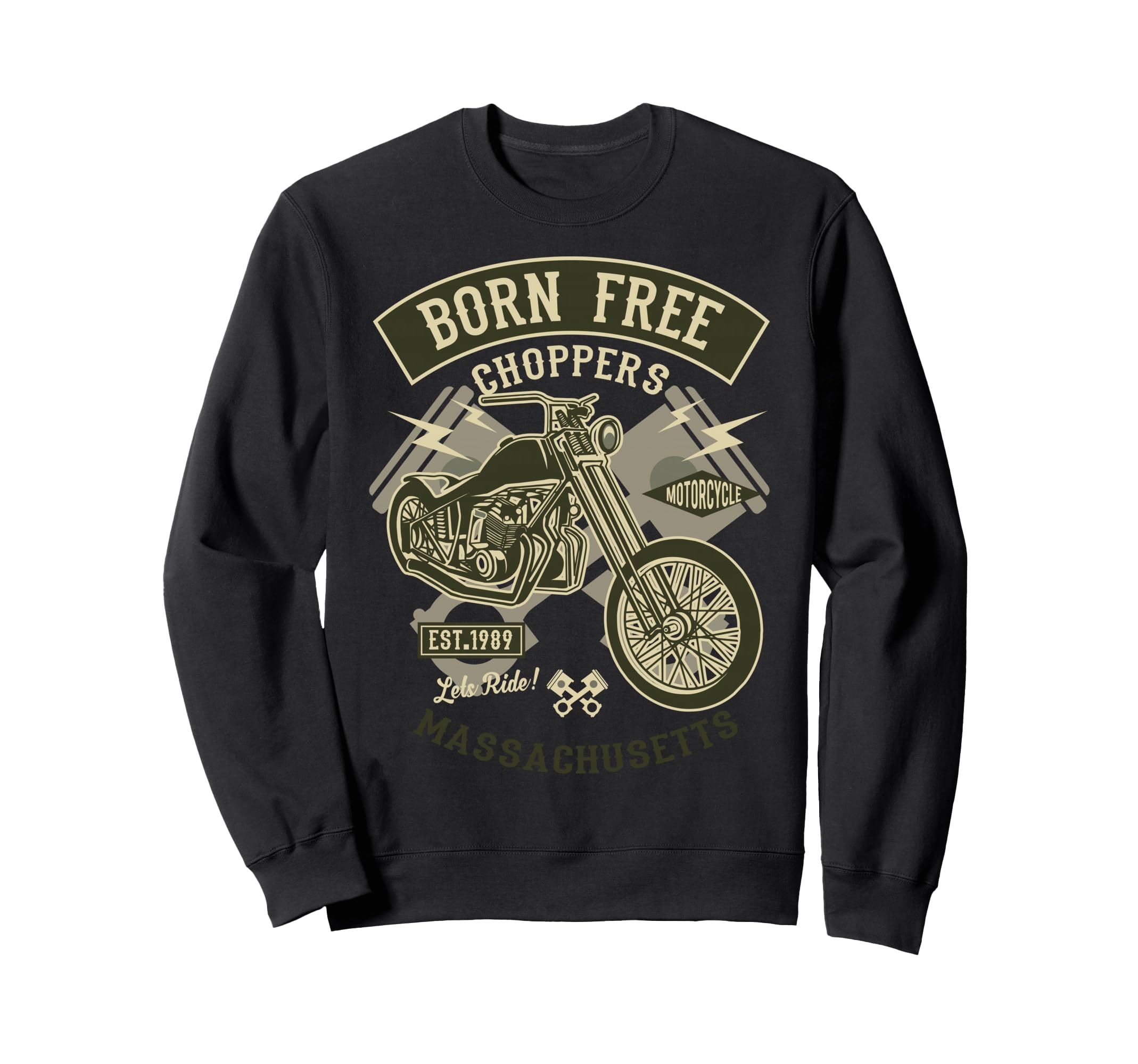 Motorcycle Bike Racing Biker Gift Sweatshirt - Trendy Graphic Men Women - T-Shirt, Sweatshirt, Hoodie
