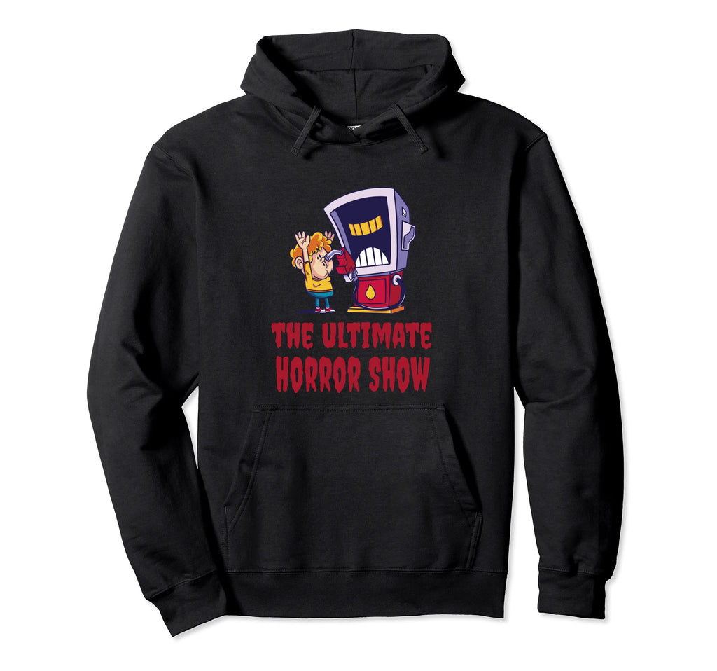 Horror Show Car Refueling Fuel Price Gas Hoodie - Minimalist Print Unisex - T-Shirt, Sweatshirt, Hoodie