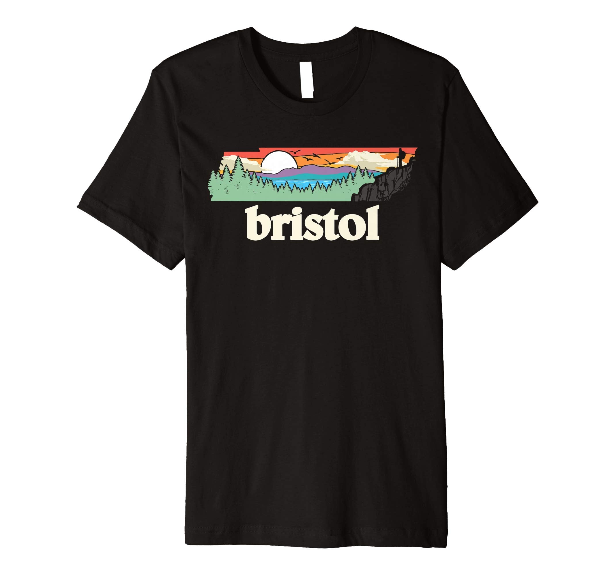 Bristol Tennessee Outdoors Nature T-Shirt - Novelty Apparel Men Women - T-Shirt, Sweatshirt, Hoodie