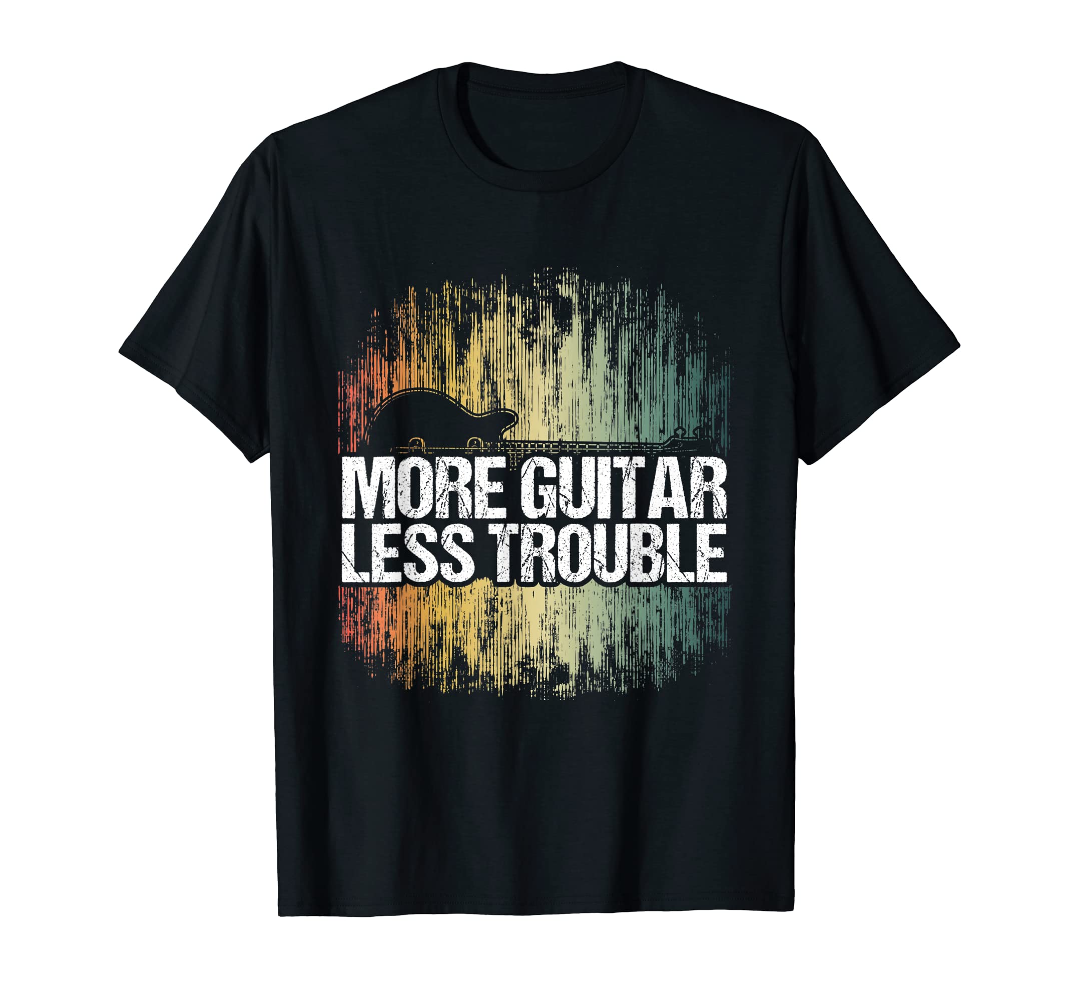 Acoustic Guitar Western Bottleneck T-Shirt - Minimalist Print for Adults - T-Shirt, Sweatshirt, Hoodie