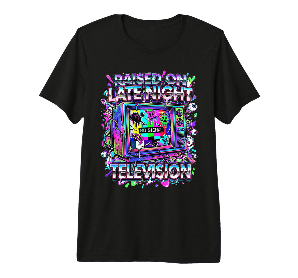 1980S Nostalgia Late Night Television T-Shirt - Streetwear Style Men Women - T-Shirt, Sweatshirt, Hoodie