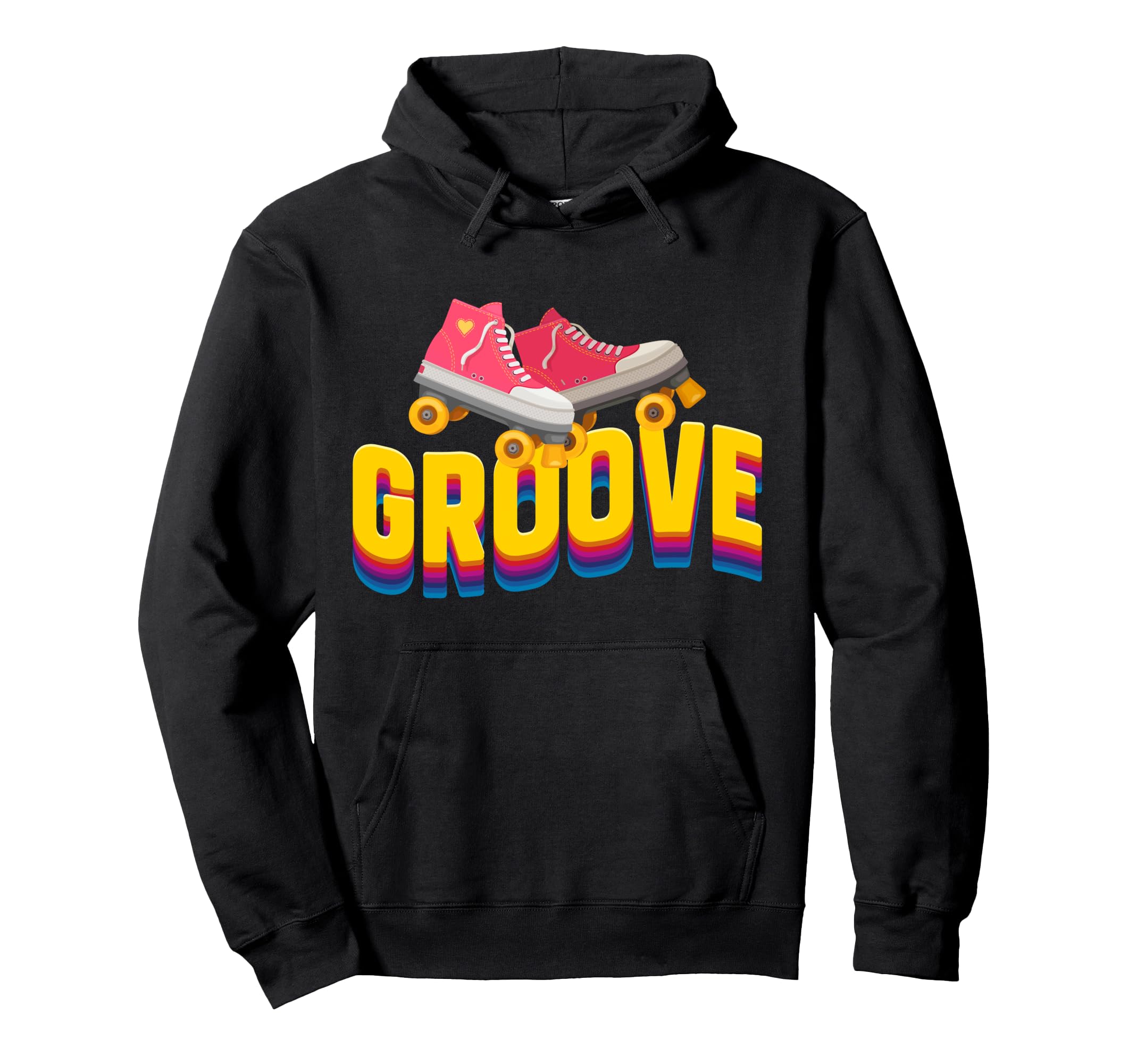 Roller Skating Skate 1970S Hoodie - Streetwear Style Men Women - T-Shirt, Sweatshirt, Hoodie