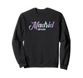 Madrid Spain Pastel Vibe Sweatshirt - Casual Everyday Wear for Adults - T-Shirt, Sweatshirt, Hoodie