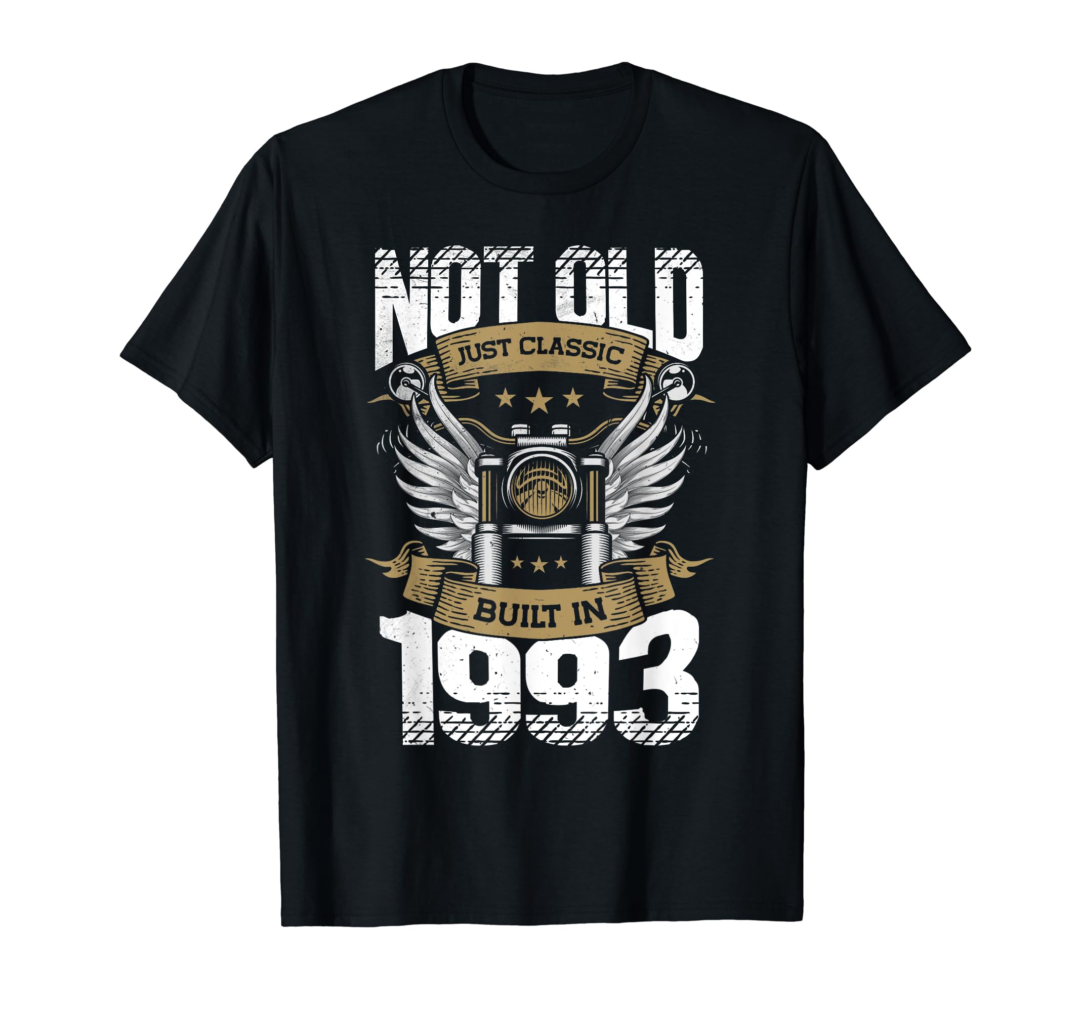 Motorcycle Biker Birthday Built 1993 T-Shirt - Minimalist Print for Adults - T-Shirt, Sweatshirt, Hoodie