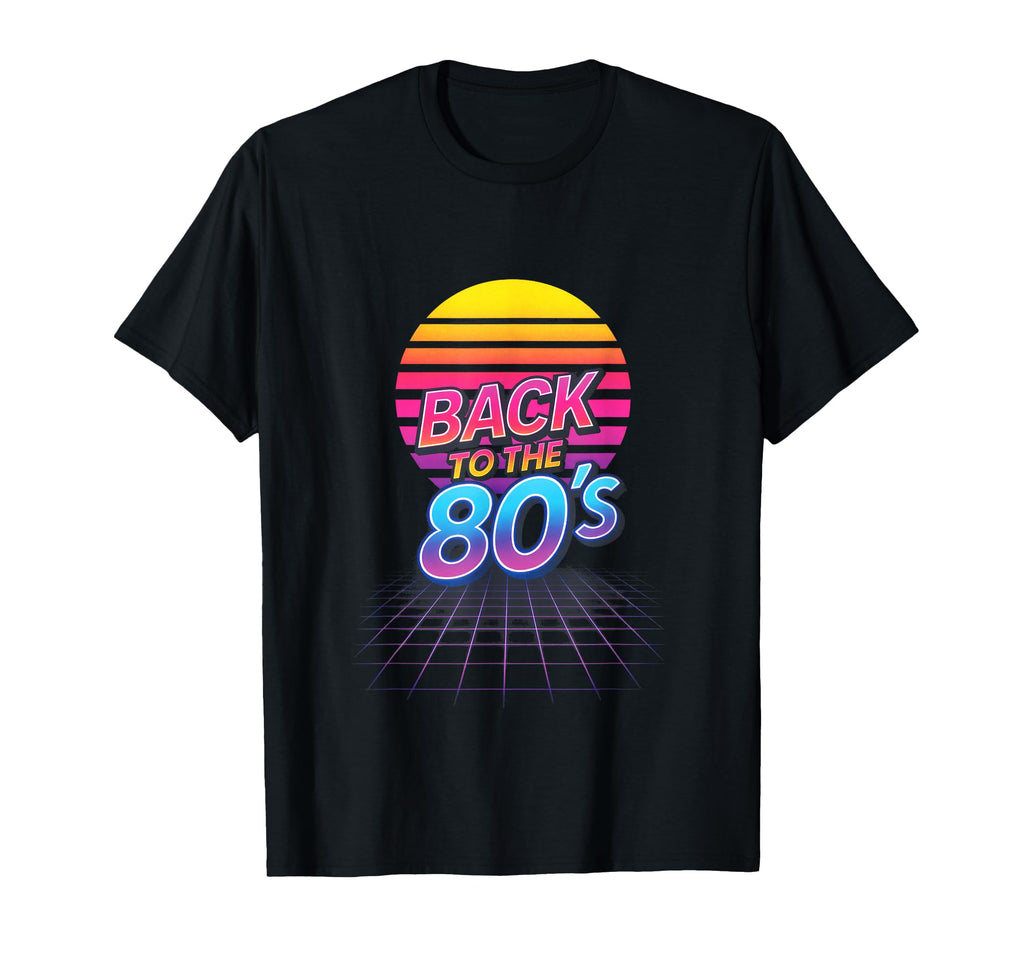 Back To 80S Nostalgia Music T-Shirt - Graphic Print Unisex - T-Shirt, Sweatshirt, Hoodie