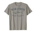 Marathon Florida Keys Shark Arched T-Shirt - Novelty Apparel Men Women - T-Shirt, Sweatshirt, Hoodie