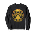 Buddha Tree Life Meditation Roots Sweatshirt - Graphic Print for Adults - T-Shirt, Sweatshirt, Hoodie
