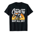 Cowboy Horse Western Riding Roping Sunset T-Shirt - Trendy Graphic Unisex - T-Shirt, Sweatshirt, Hoodie