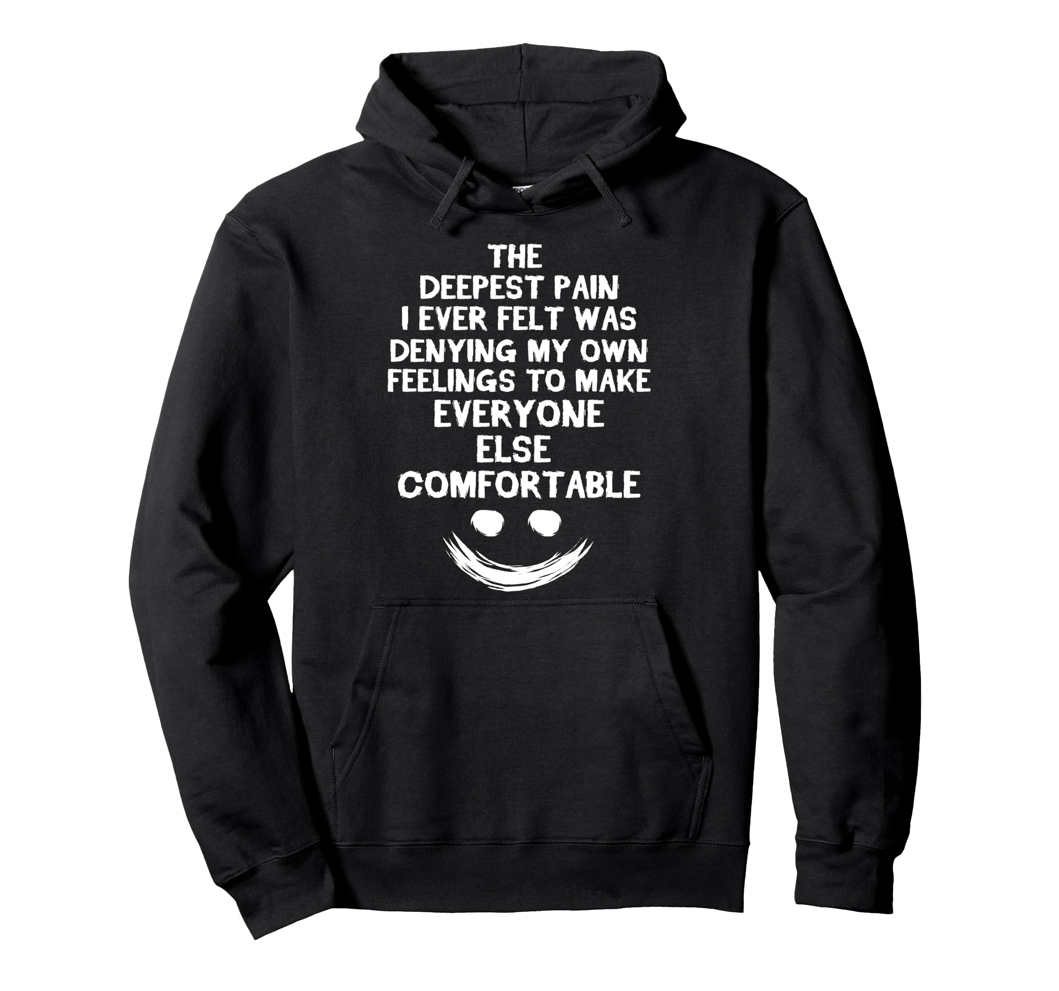 Depression And Hoodie - Custom Art Print Men Women - T-Shirt, Sweatshirt, Hoodie